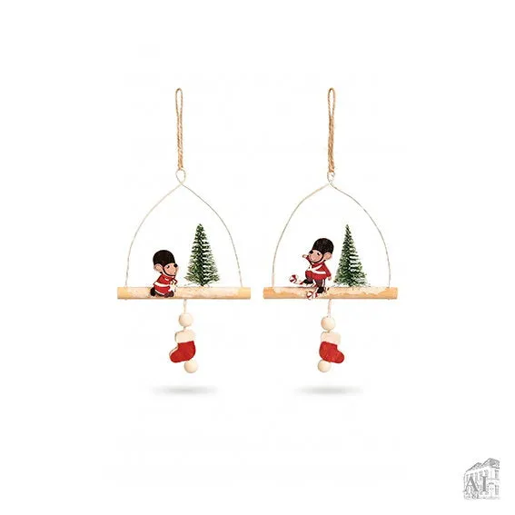 Det Gamle Apotek Ornamnet for hanging ozdoba 8 cm dřevo