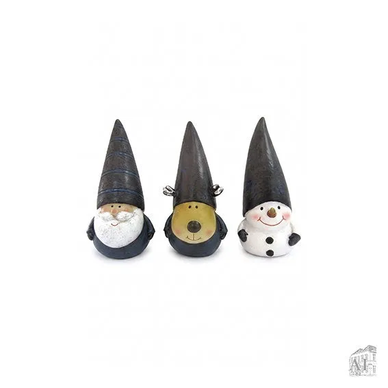 Det Gamle Apotek Gnome figure skřítek 11 cm modrý