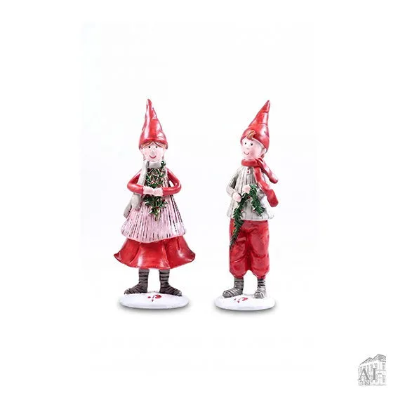 Det Gamle Apotek Gnome skřítek červený 15 cm