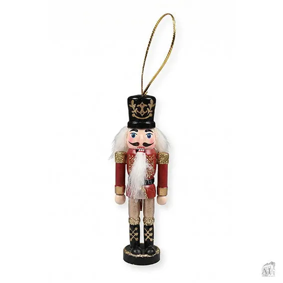 Det Gamle Apotek Louskáček figurka červená 13 cm dřevo