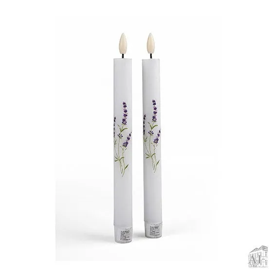 Det Gamle Apotek LED Candle svíčka bílá vosk 24 cm