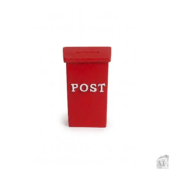 Det Gamle Apotek Mailbox schránka pro skřítky červená