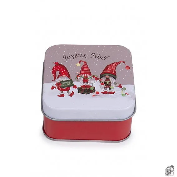 Det Gamle Apotek Cake Tin plechová dóza 4 cm béžová