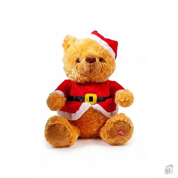 Det Gamle Apotek Singing Teddy bear zpívající medvídek 24 cm