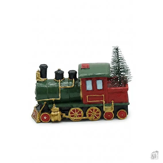 Det Gamle Apotek Train vláček figurka zelená 7 cm