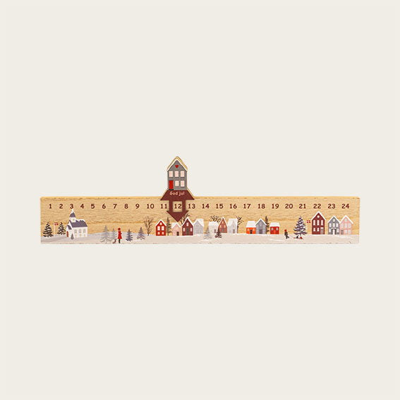 Det Gamle Apotek Calendar vánoční kalendář MDF 11 cm