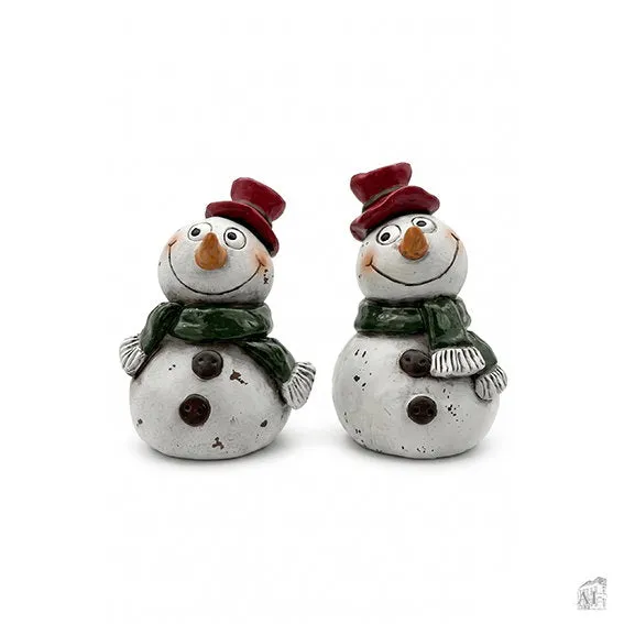 Det Gamle Apotek Snowman sněhulák bílý 11 cm