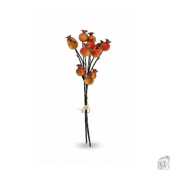 Det Gamle Apotek Branch oranžová větev 50 cm