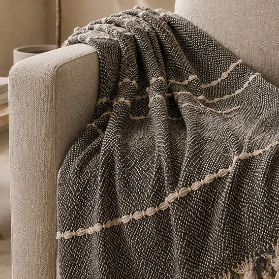 Det Gamle Apotek Blanket deka 130x180 cm zelená bavlna