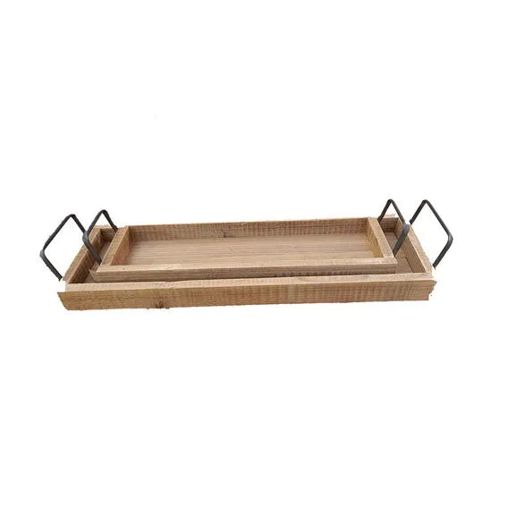 Det Gamle Apotek Wooden box dřevěná miska 4 cm přírodní