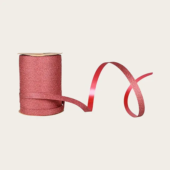 Det Gamle Apotek Ribbon dárková stuha vínová 100 m plastová