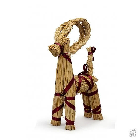 Det Gamle Apotek Straw Goat slaměný kozel 30 cm