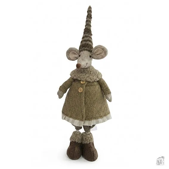 Det Gamle Apotek Mouse figurka myška holka hnědá