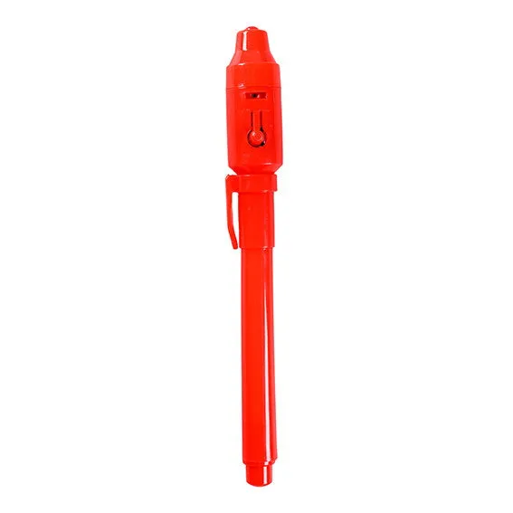Det Gamle Apotek Invisible Ink Pen pero s neviditelným inkoustem červené