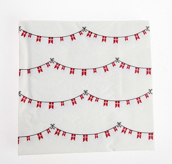 Det Gamle Apotek Napkins ubrousky Dannebrog 20 ks