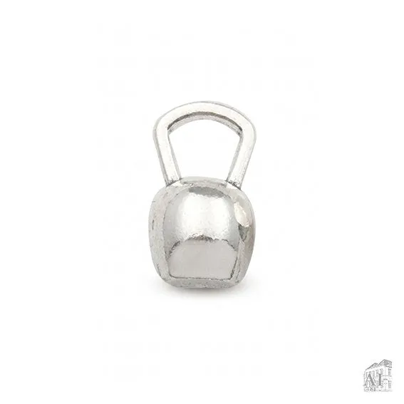 Det Gamle Apotek Kettlebell mini činka pro skřítky stříbrná