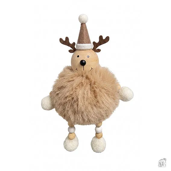 Det Gamle Apotek Reindeer figurka sob hnědý 11 cm
