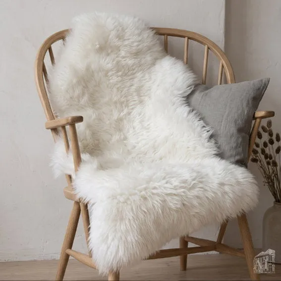 Det Gamle Apotek Sheepskin ovčí kožešina bílá 85 cm