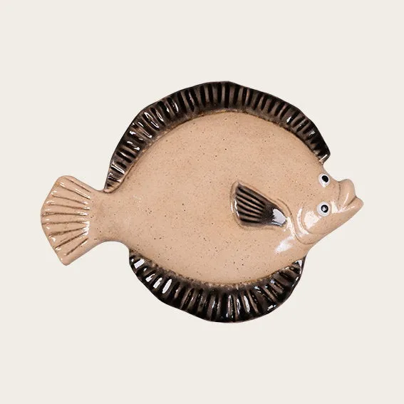 Det Gamle Apotek Flatfish figurka ryba 1 cm modrá