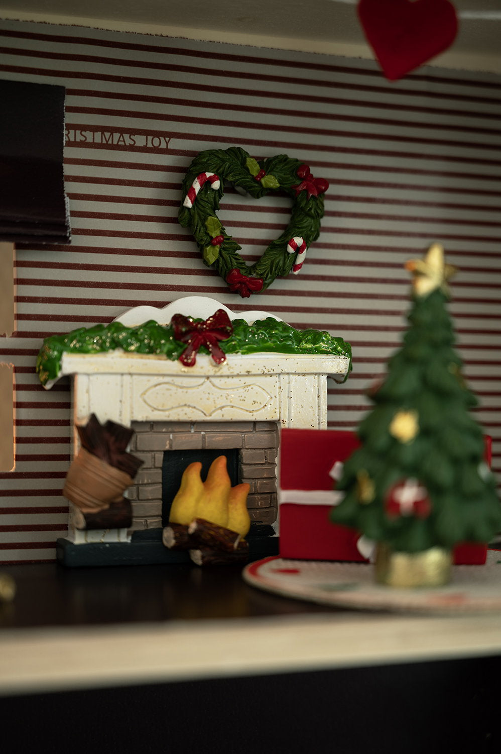 Det Gamle Apotek Fireplace miniatura krbu 6 cm