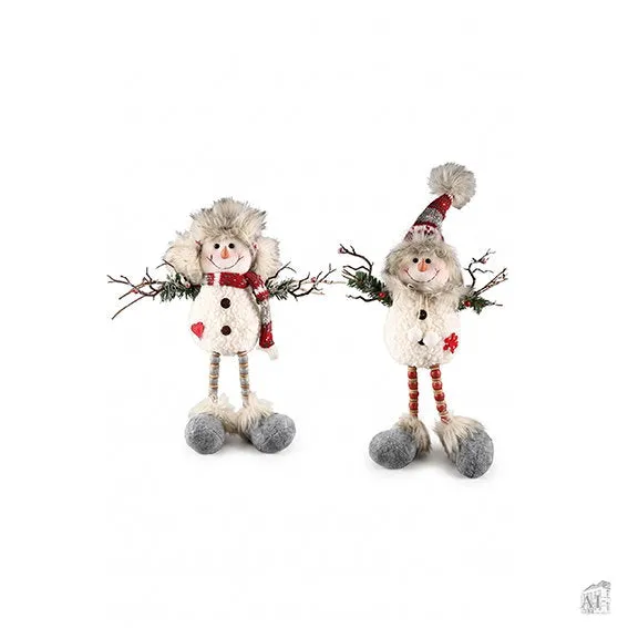 Det Gamle Apotek Snowman sněhulák figurka bílý 56 cm