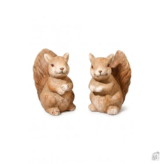 Det Gamle Apotek Squirrel figurka veverka keramika 10 cm