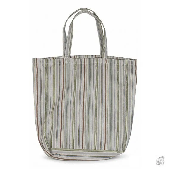 Det Gamle Apotek Bag taška zelená 41 cm bavlna