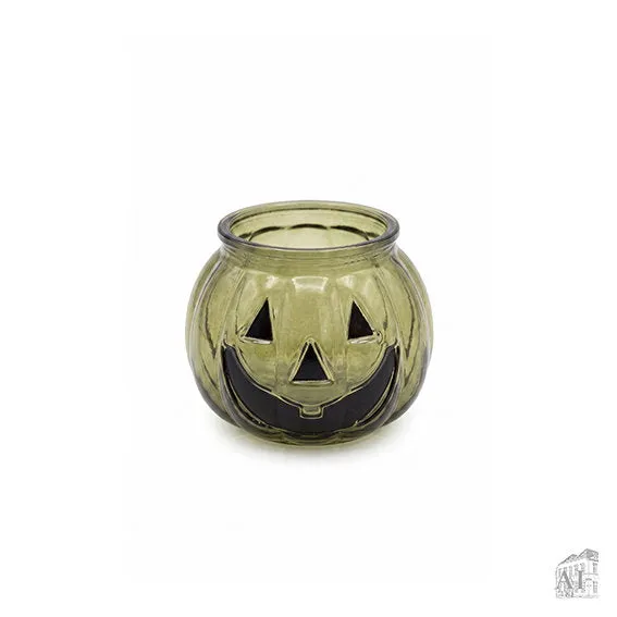 Det Gamle Apotek Candle holder svícen zelený 8 cm sklo