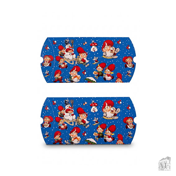Det Gamle Apotek Giftbox dárková krabička modrá 18 cm papírová