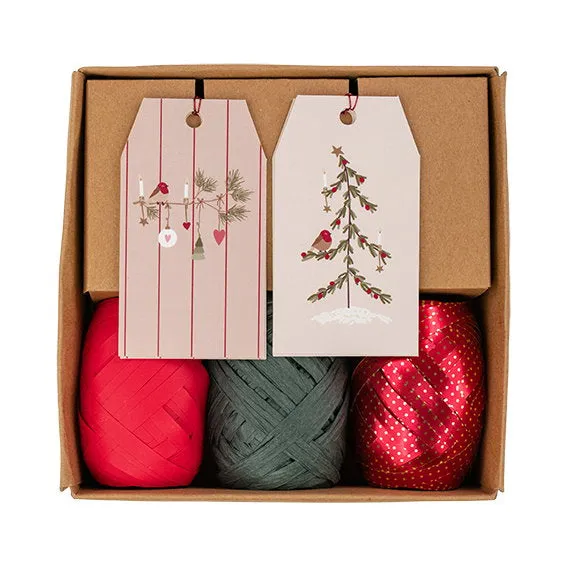 Det Gamle Apotek Giftwrap dárková sada 14 cm papír