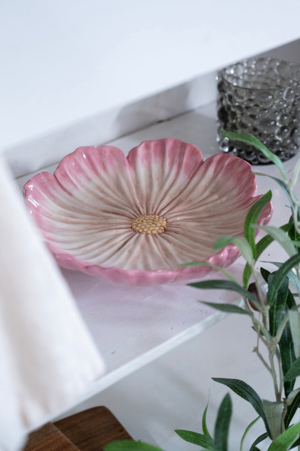 Det Gamle Apotek Plate porcelánová mísa růžová