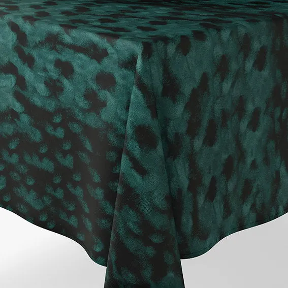 Det Gamle Apotek ubrus zelený polyester 320 cm