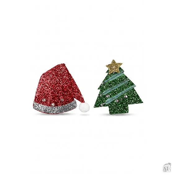 Det Gamle Apotek Christmas pin LED brož 5 cm
