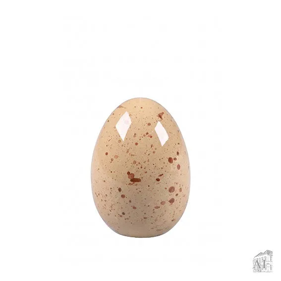 Det Gamle Apotek Easter egg vájíčko béžové 4 cm