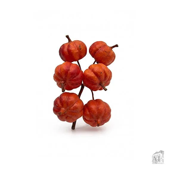 Det Gamle Apotek Halloween dýně oranžová 14 cm polyfoam