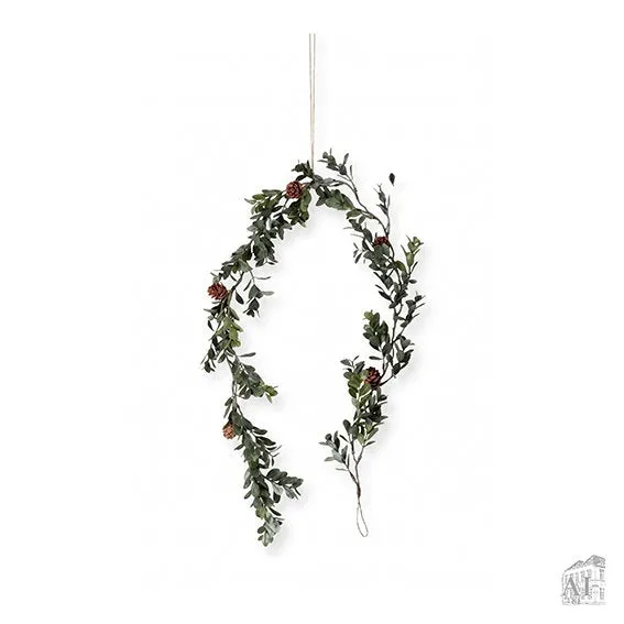 Det Gamle Apotek Garland umělá girlanda zelená 106 cm