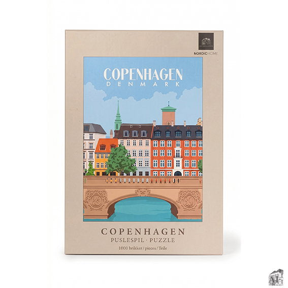 Det Gamle Apotek Puzzle København 1000 dílků 50x75 cm