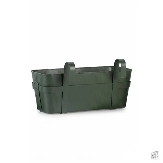 Det Gamle Apotek Flowerpot květináč kovový zelený 22 cm