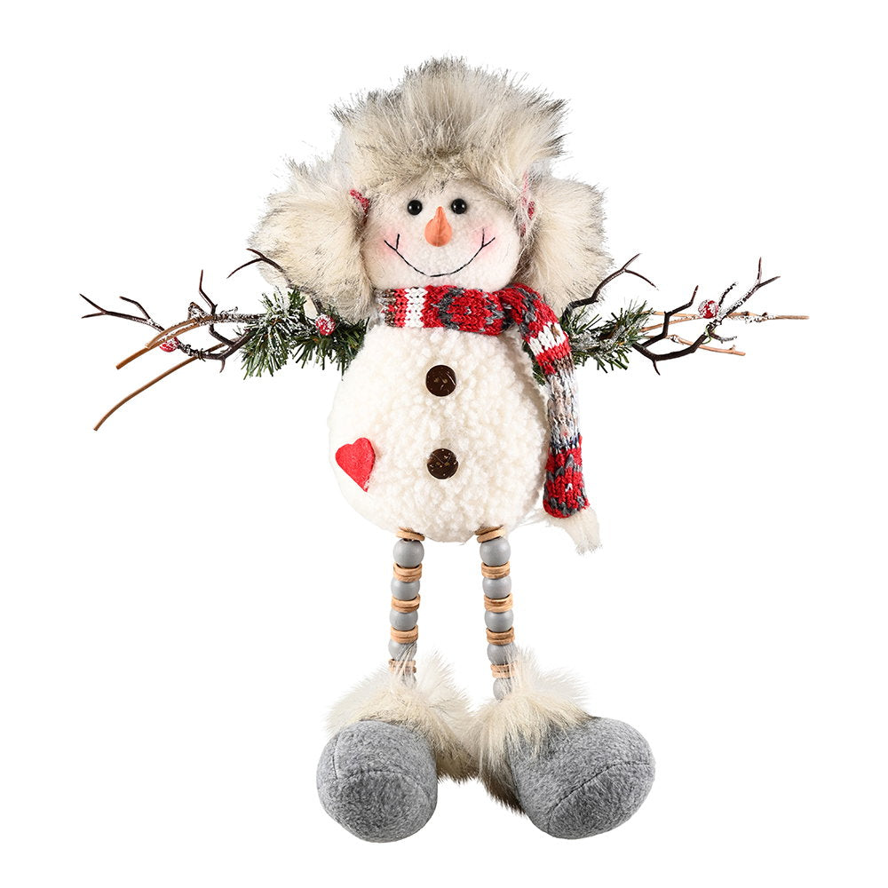 Det Gamle Apotek Snowman sněhulák figurka bílý 56 cm