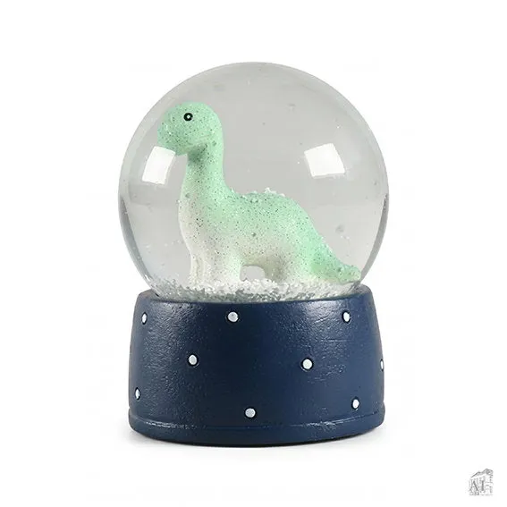 Det Gamle Apotek Snow globe sněžítko 10 cm zelené