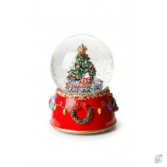 Det Gamle Apotek Snow globe sněžítko s hudbou 14 cm