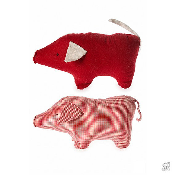 Det Gamle Apotek Pig zarážka prasátko růžová 20 cm