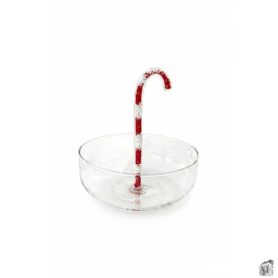 Det Gamle Apotek miska skleněná čirá 520 ml 14 cm