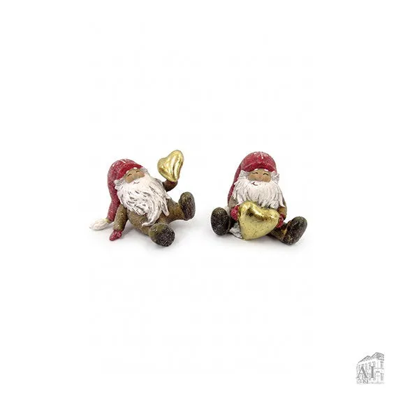 Det Gamle Apotek Skřítek figurka červená 7 cm