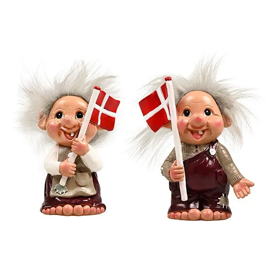 Det Gamle Apotek Trolde Alvilda+Conrad figurka 11 cm