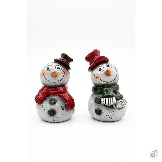 Det Gamle Apotek Snowman figurka sněhulák bílý 7 cm