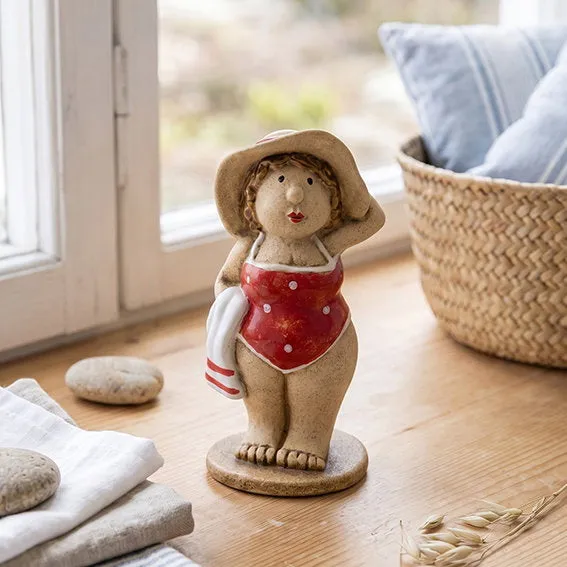 Det Gamle Apotek Figures keramická figurka 12 cm červená
