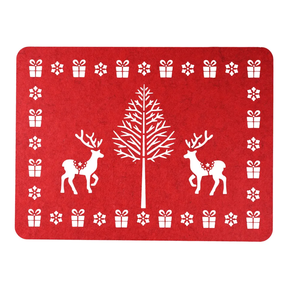 Det Gamle Apotek Placemat prostírání červené
