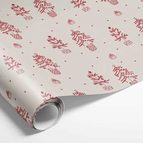 Det Gamle Apotek Giftpaper balicí papír béžový 5 m
