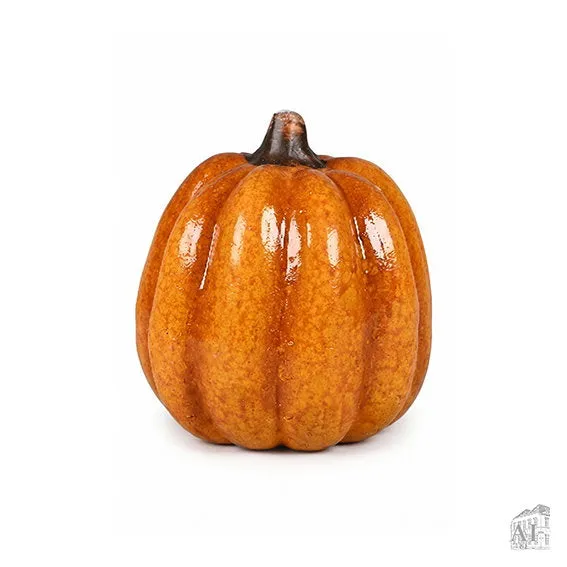 Det Gamle Apotek Pumpkin keramická dýně žlutá 9 cm